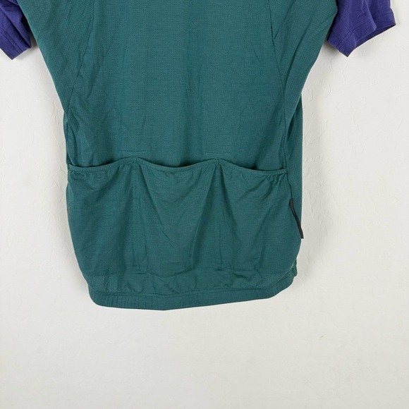 Velocio Men’s Micromodal Cycling Jersey With Pockets Deep Sea Zipperless - Picture 8 of 10